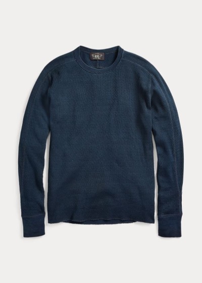 T Shirt Ralph Lauren Jacquard-Knit Crewneck Homem 31028-XTCU